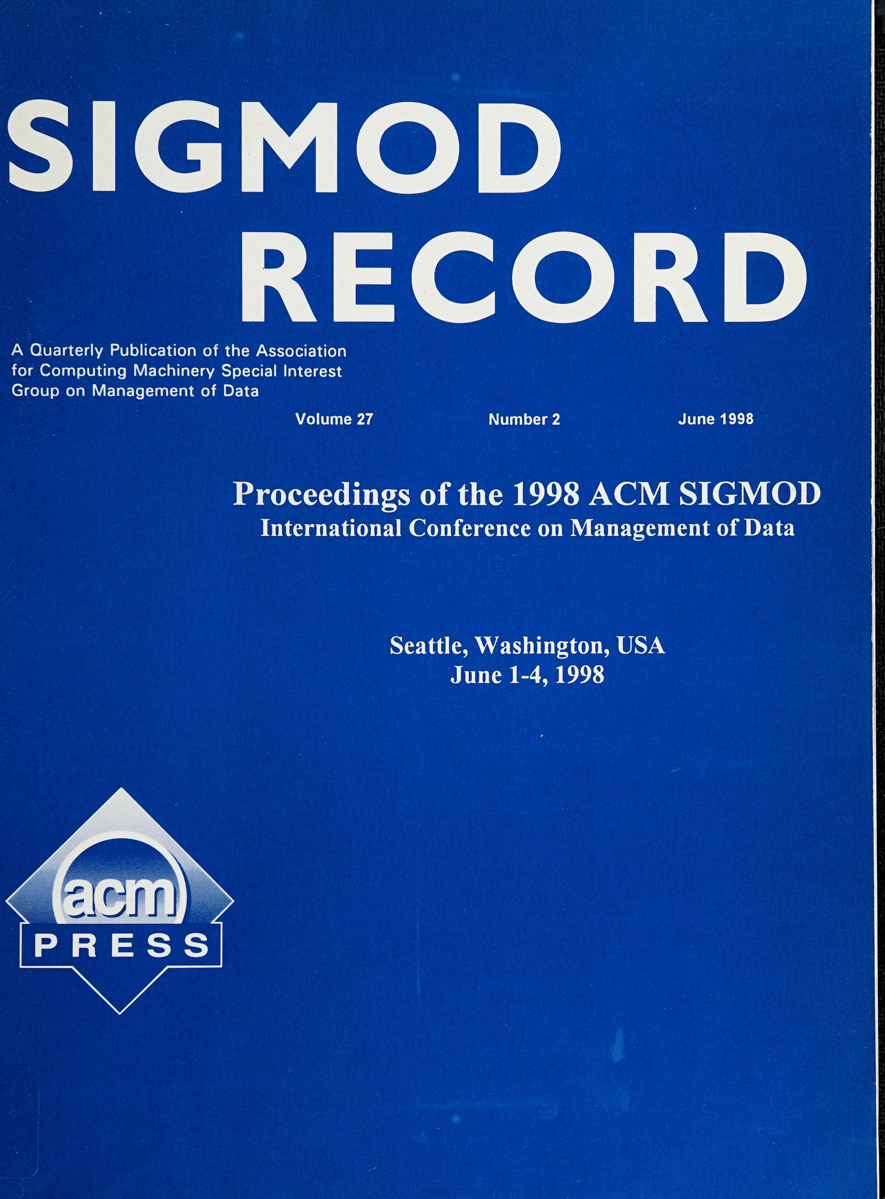 Sigmod 98