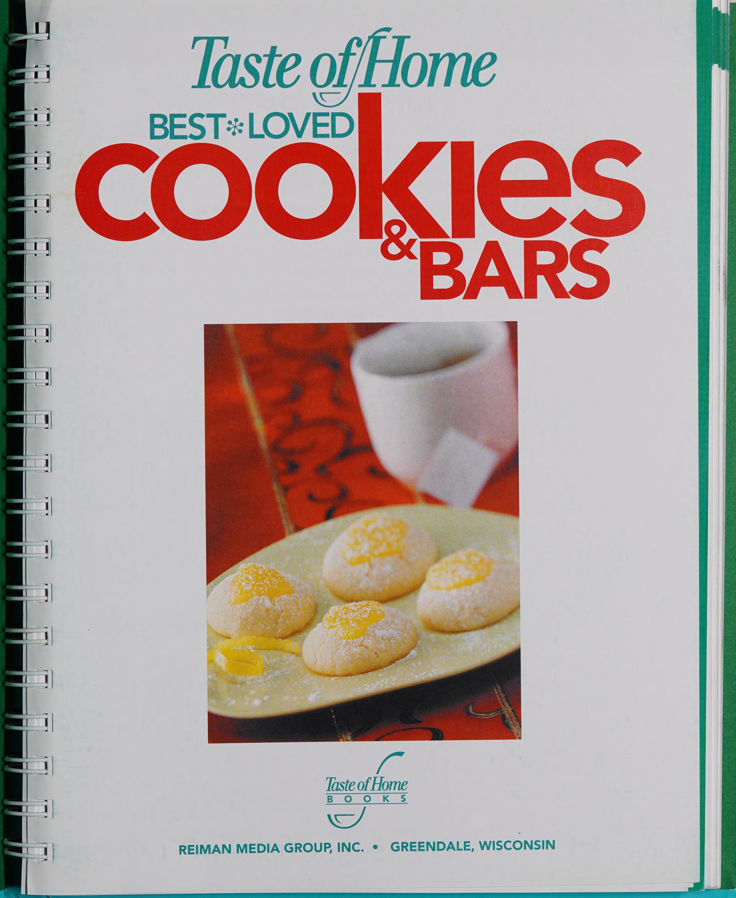Taste of Home Best Loved Cookies and Bars