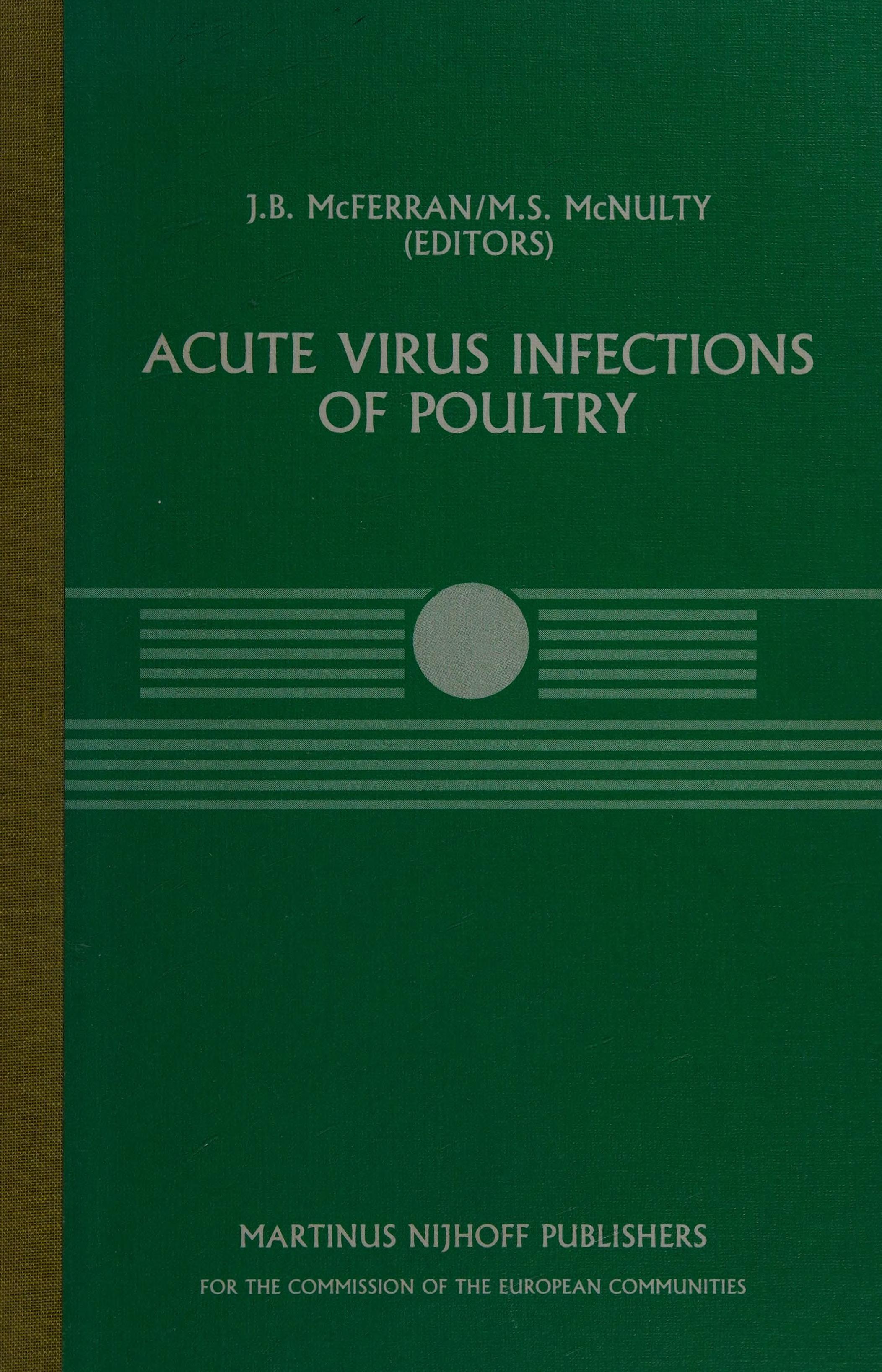 Acute Virus Infections of Poultry