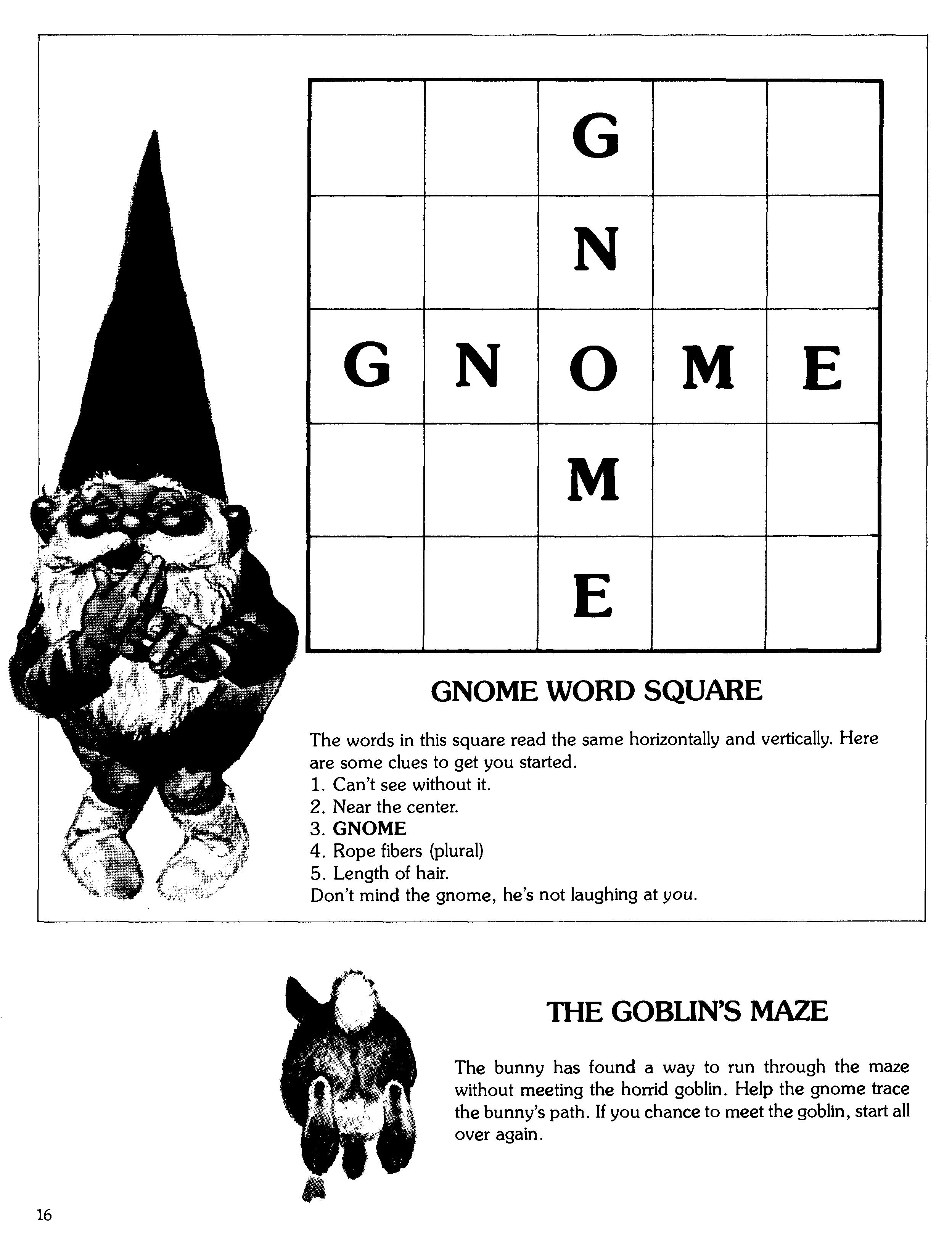 Gnomes Games