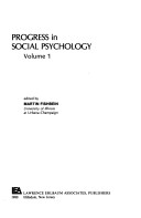 Progress in Social Psychology