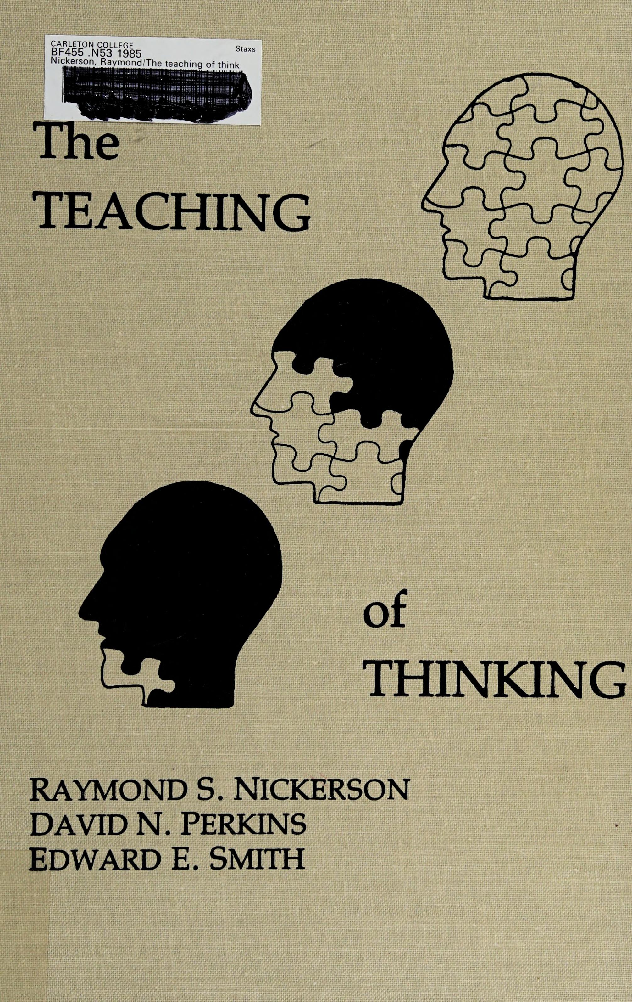 The Teaching of Thinking