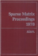 Sparse Matrix Proceedings 1978