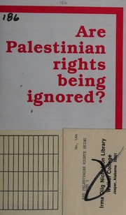 Are Palestinian Rights Being Ignored