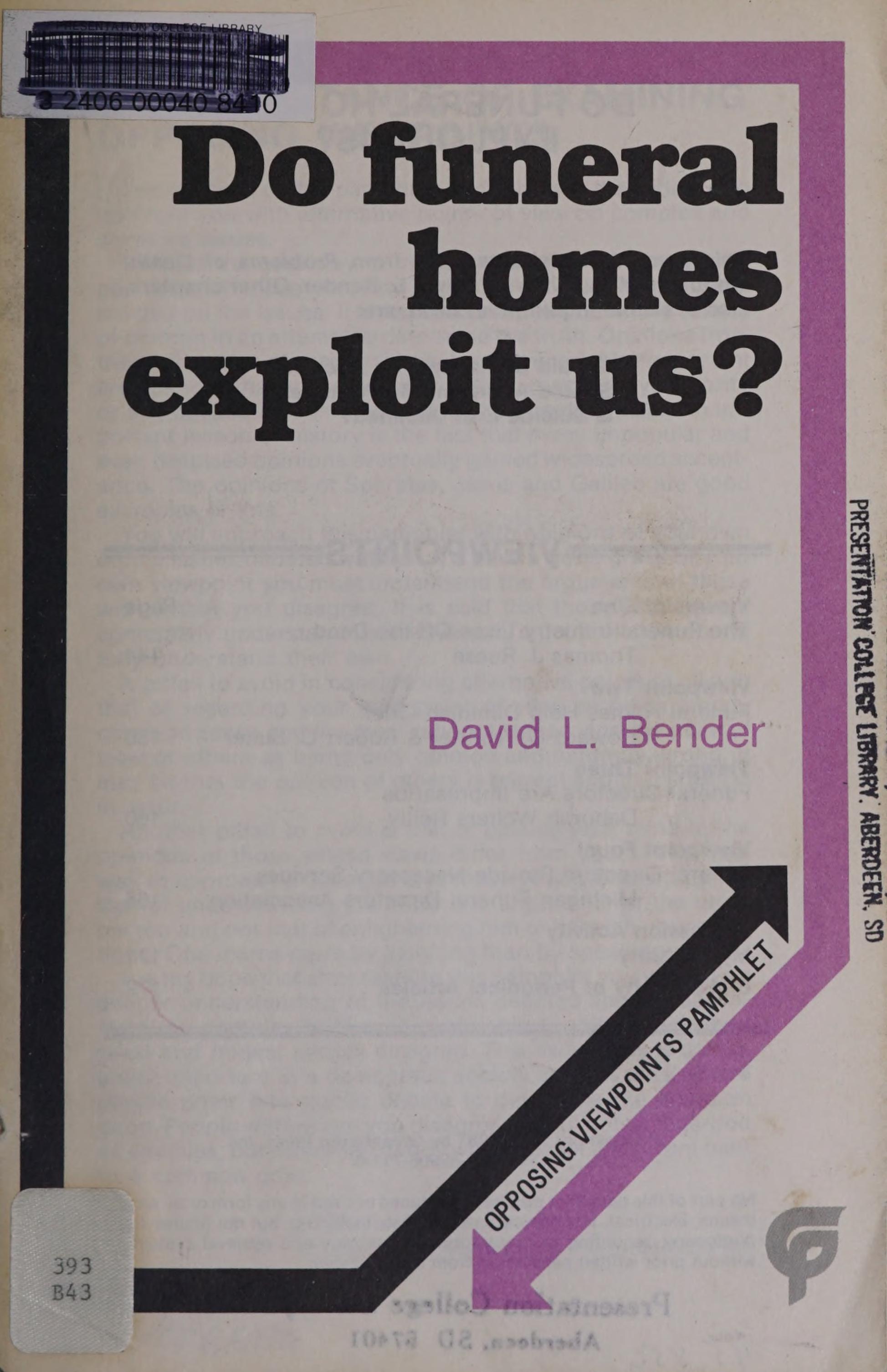 Do Funeral Homes Exploit Us?