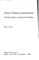 Vision, tradition, interpretation