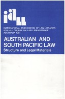 Australian And South Pacific Law: Structure And Legal Materials