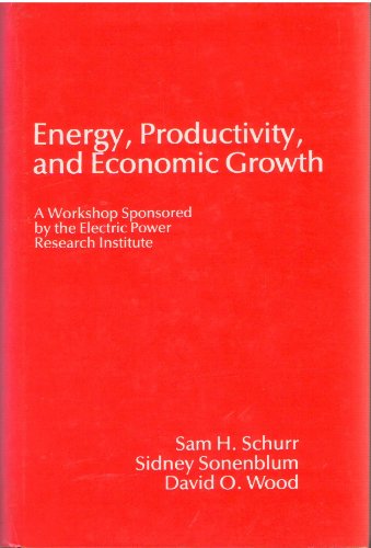 Energy, Productivity, And Economic Growth: A Workshop
