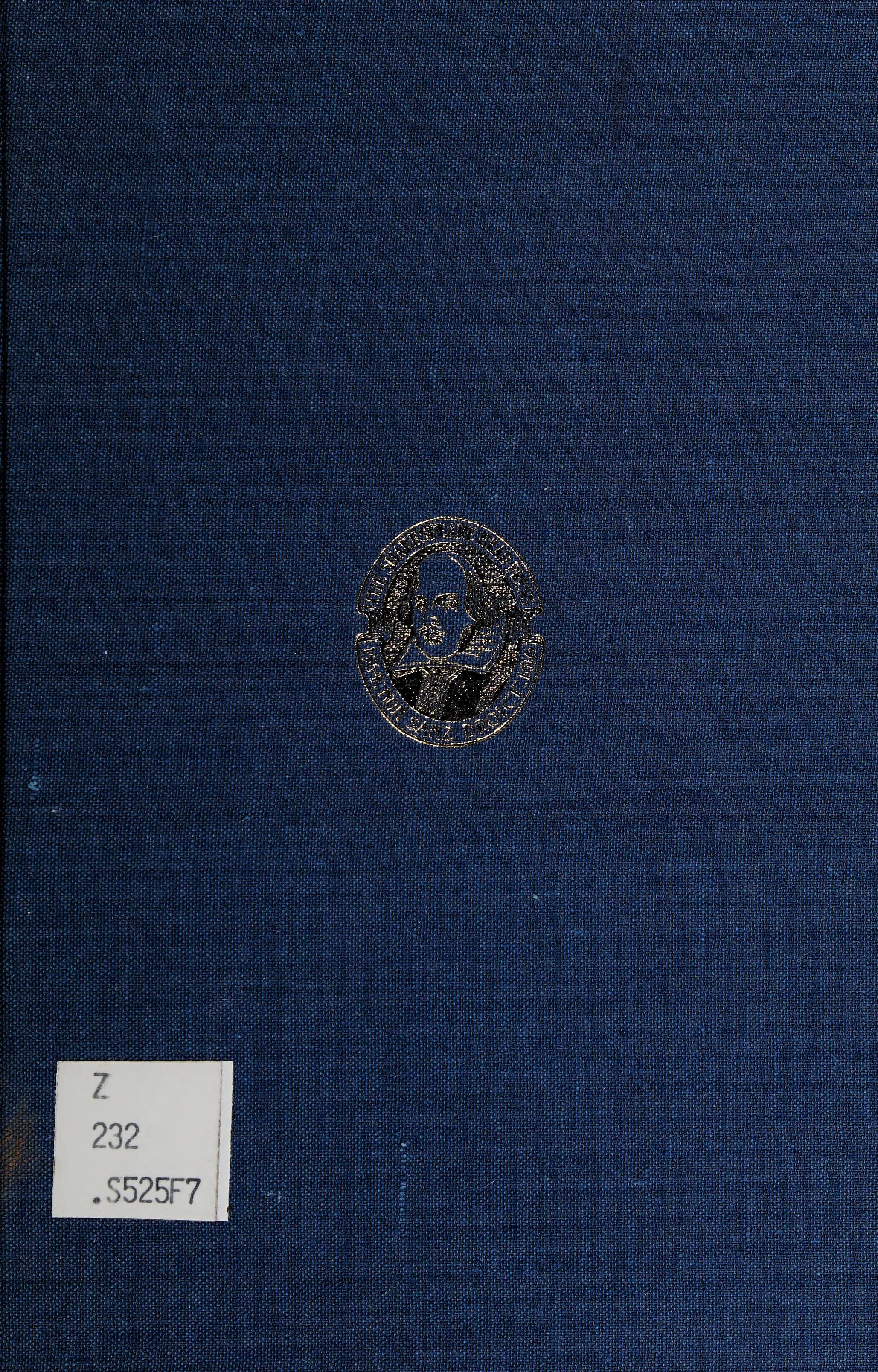 Frank Sidgwick's Diary and Other Material Relating to a. H. Bullen, & the Shakespeare Head Press at Stratford-upon-Avon