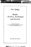 Radio, Science, Technique, and Society