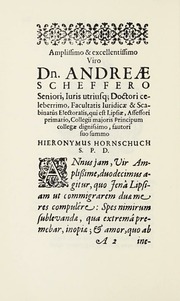 Hornschuch'S 'Orthotypographia', 1608