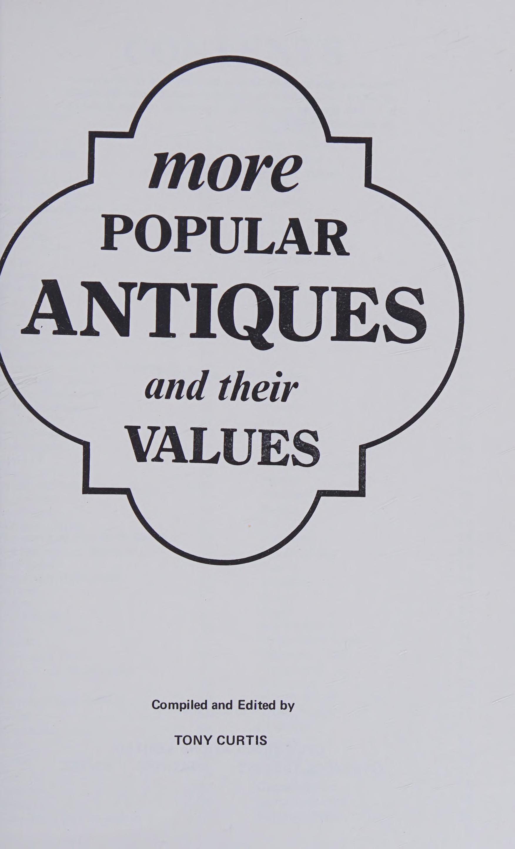 More Popular Antiques And Their Values