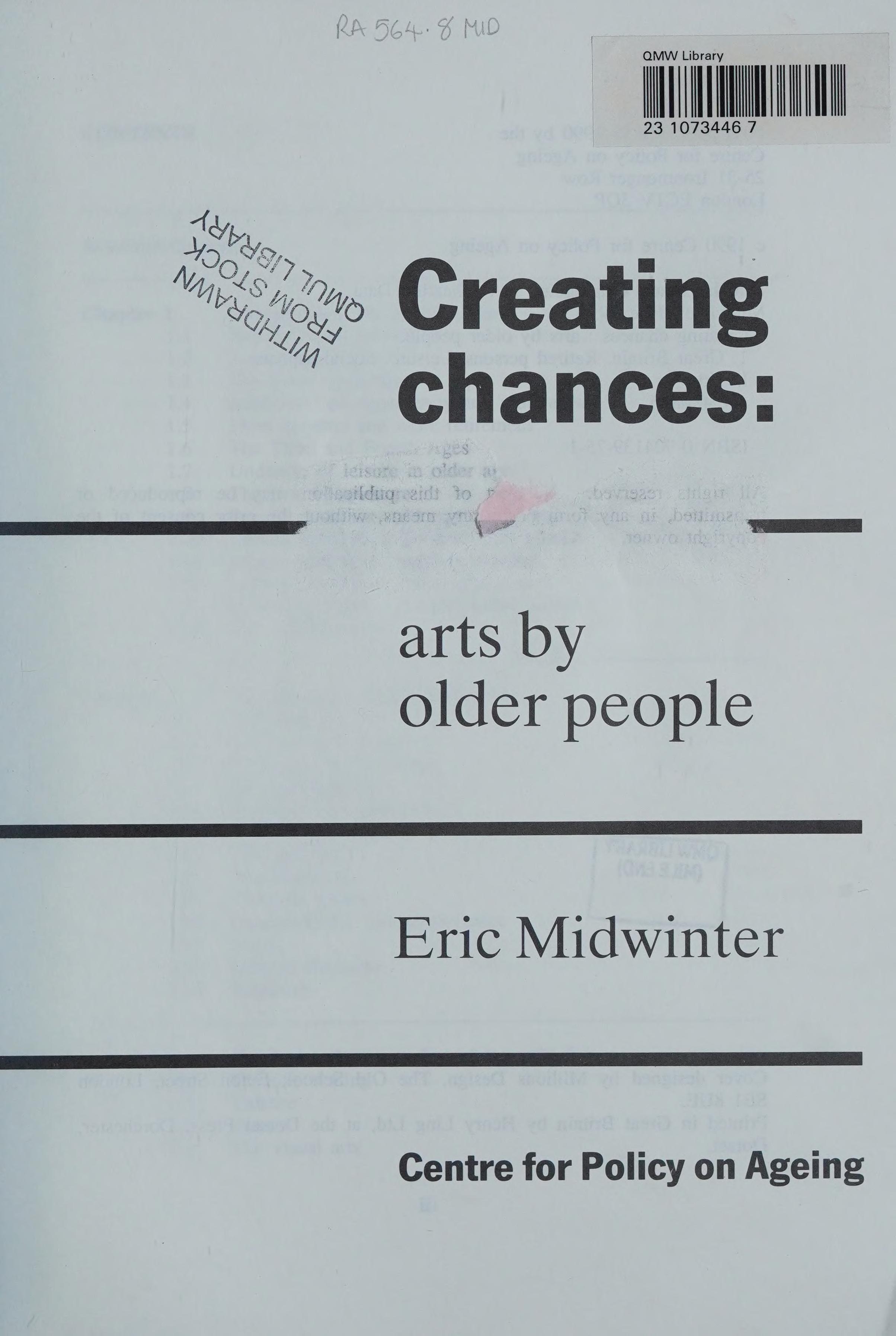 Creating Chances