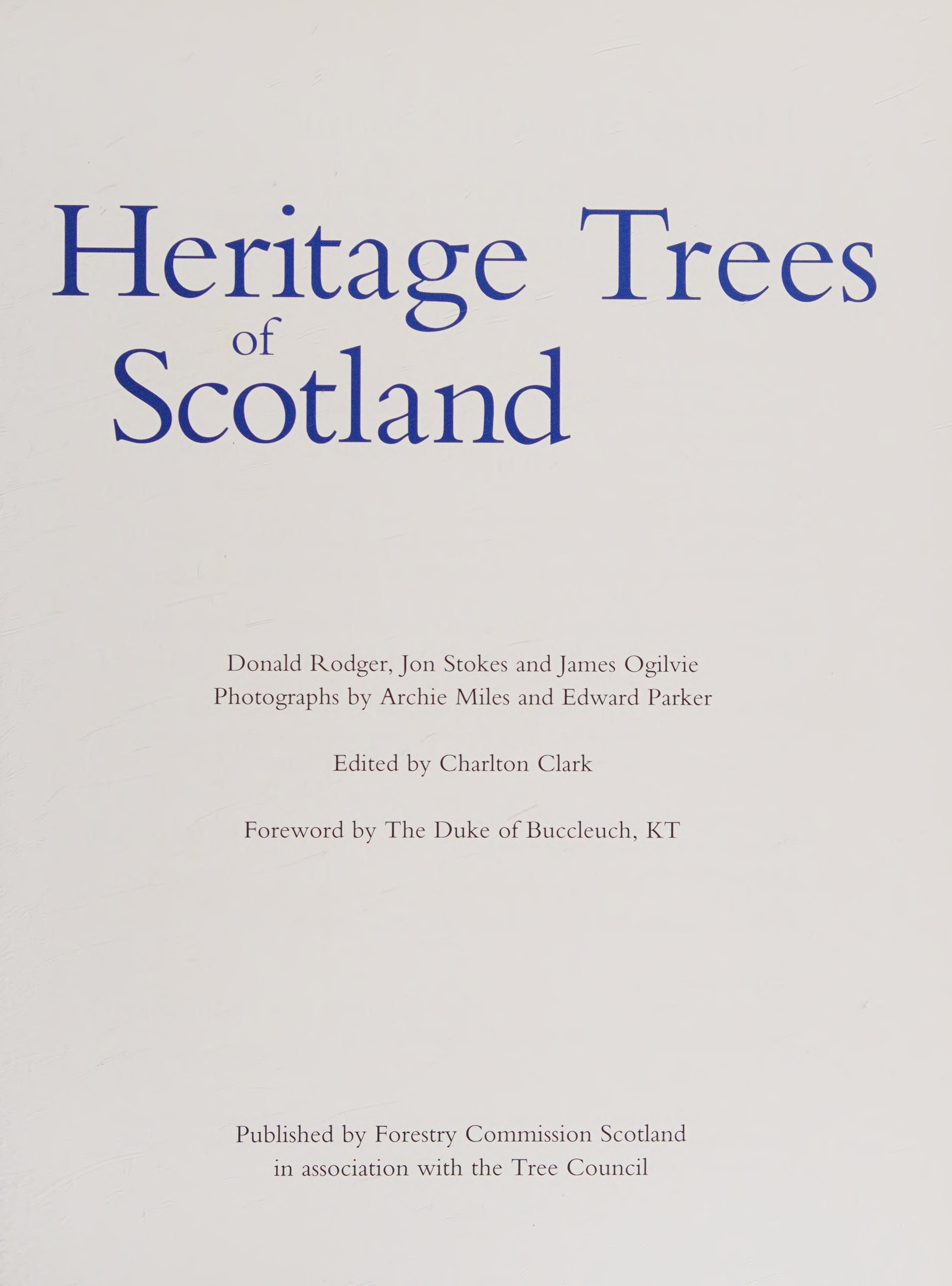 Heritage Trees Of Scotland