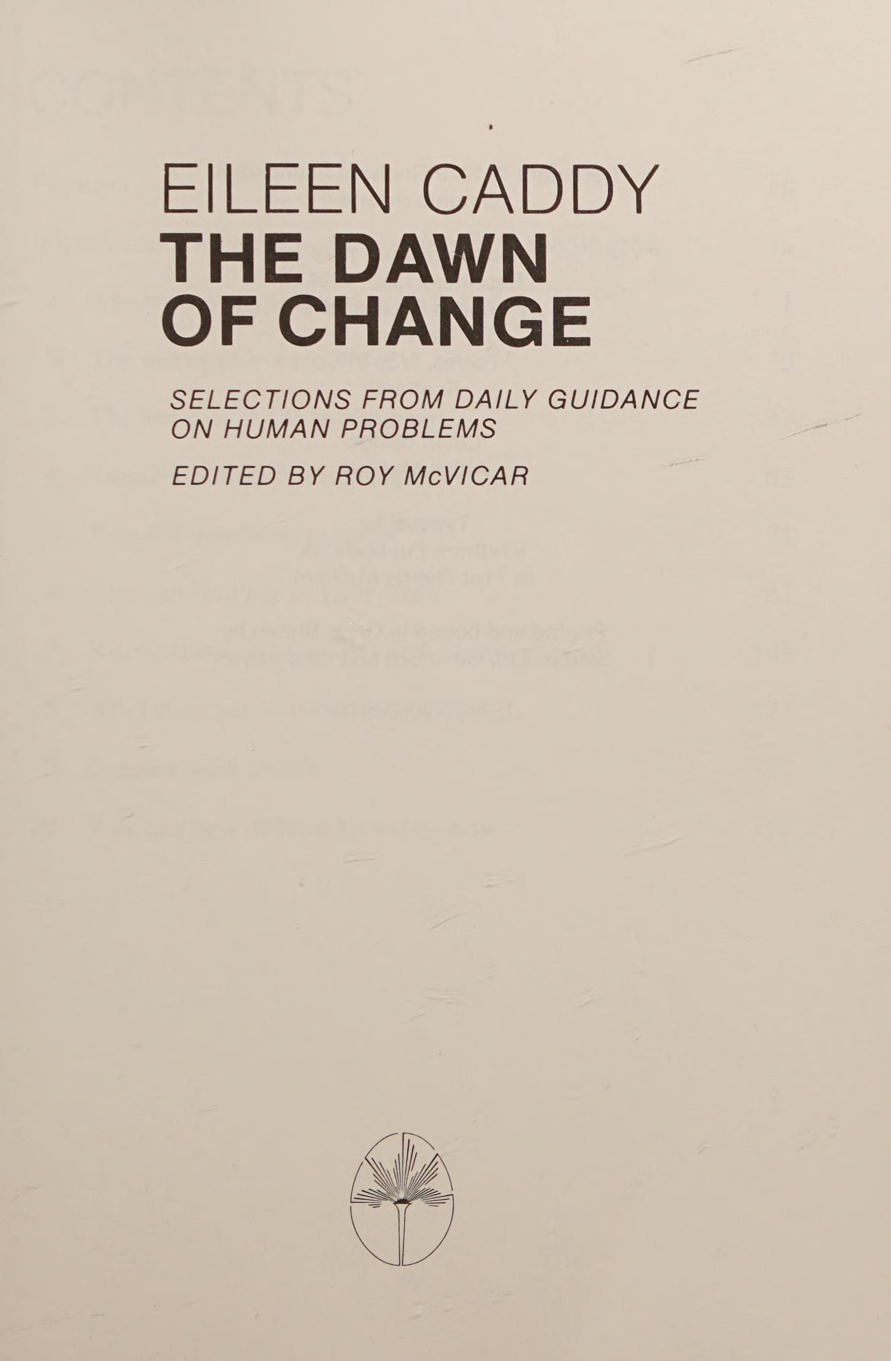 Dawn of Change