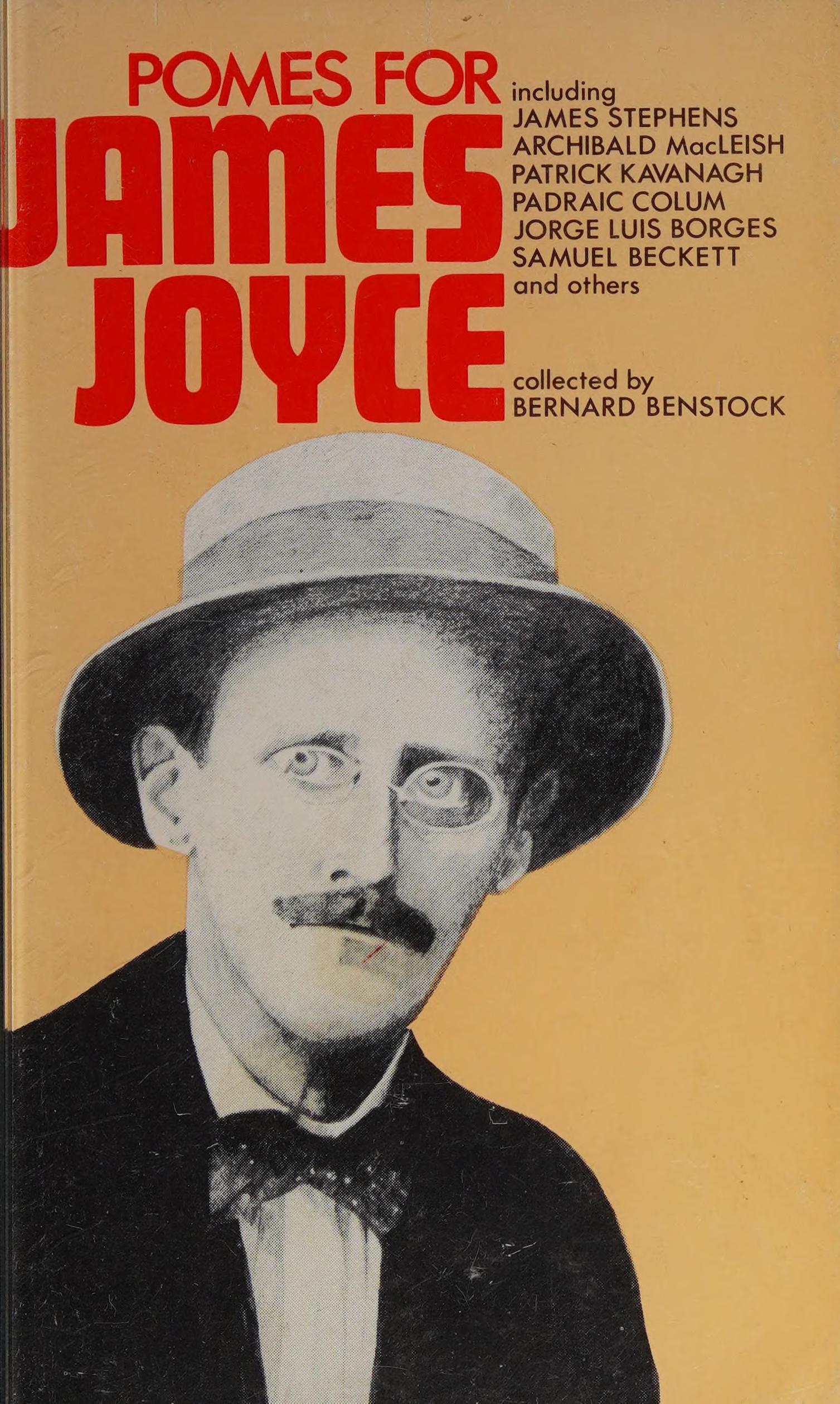 Pomes [I.E. Poems] For James Joyce
