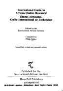 International Guide To African Studies Research