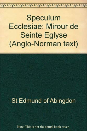 Mirour de Seinte Eglyse