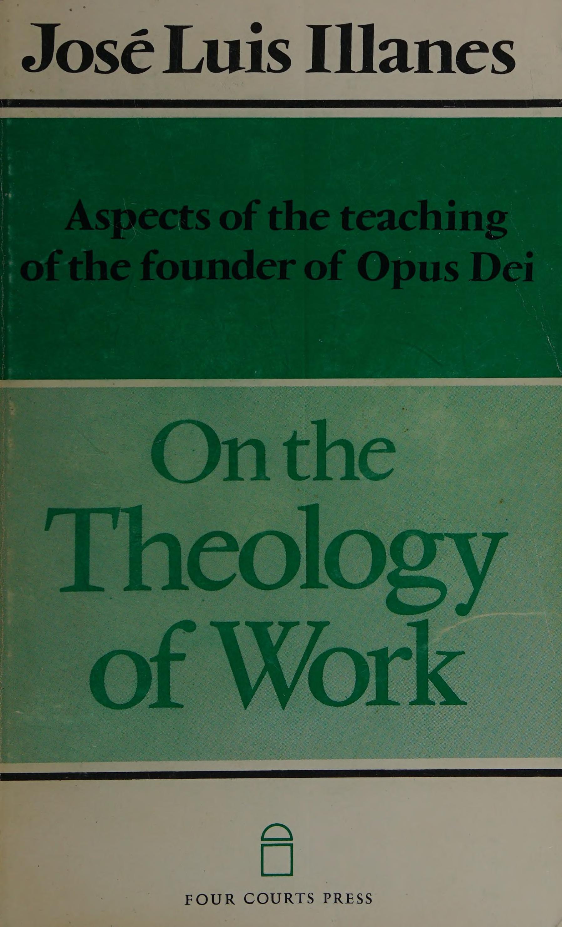 On the Theology of Work