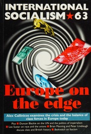 International Socialism 63 - Europe on the Edge