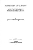 Scottish Texts and Calendars