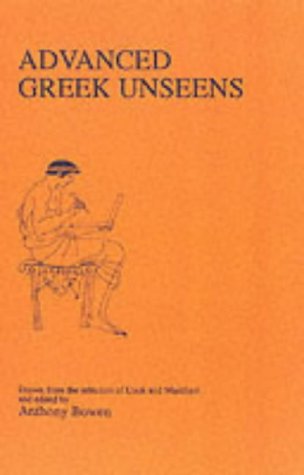 Advanced Greek Unseens Greek Language