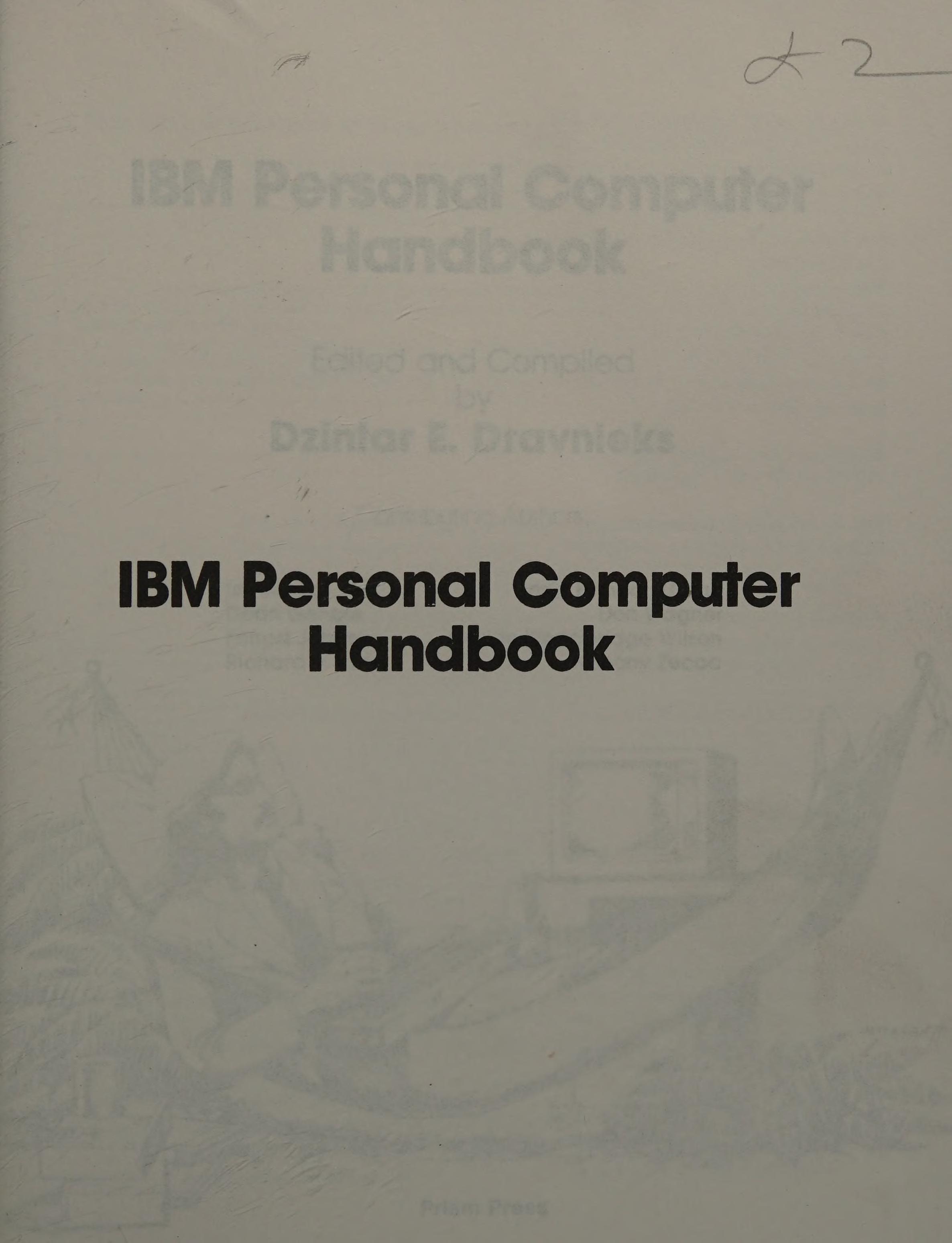 IBM Personal Computerhandbook