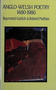 Anglo-Welsh Poetry, 1480-1980