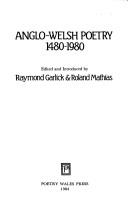 Anglo-Welsh Poetry, 1480-1980