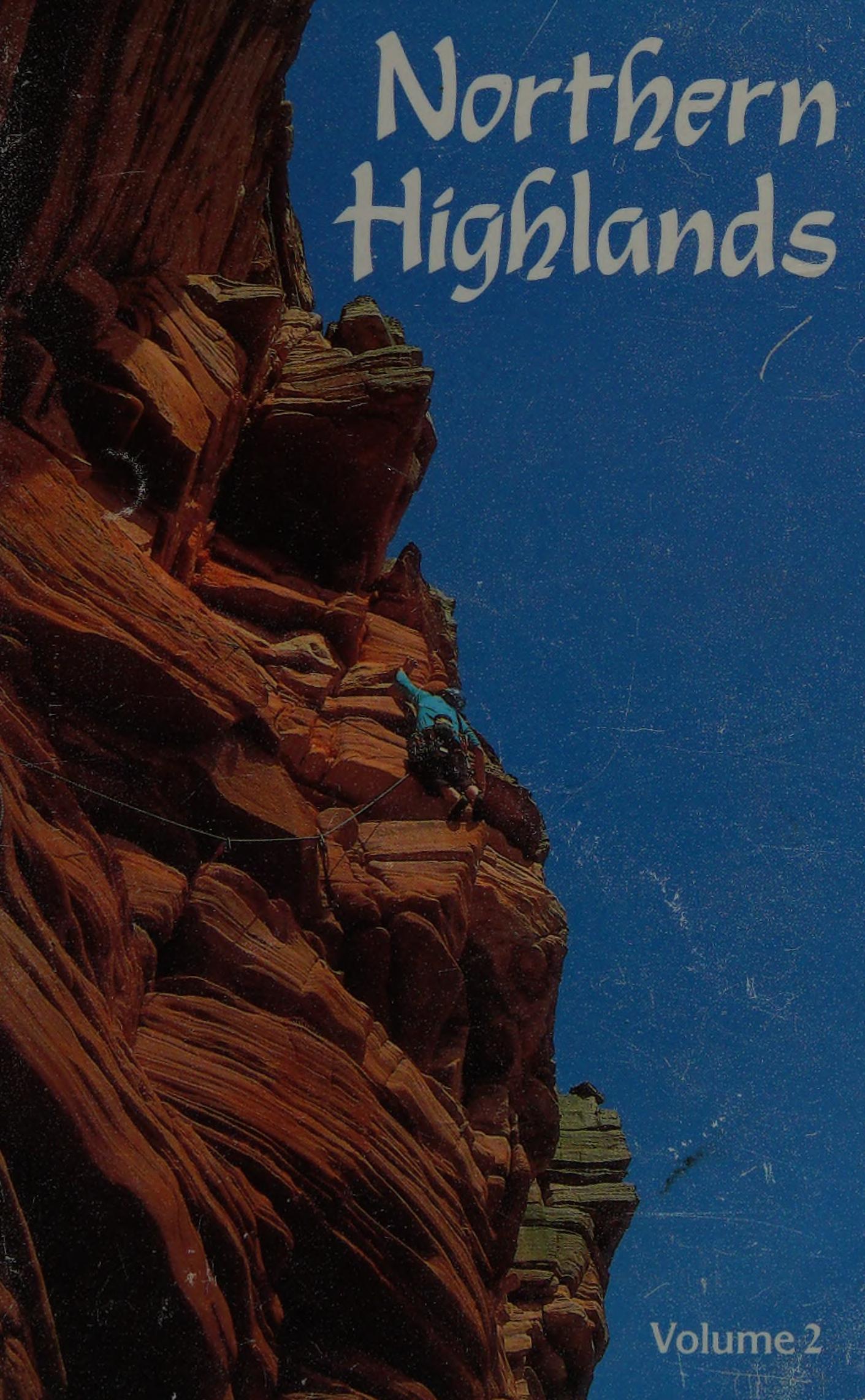 Northern Highlands Rock and Ice Climbs Scottish Mountaineering Club Climbers Guide