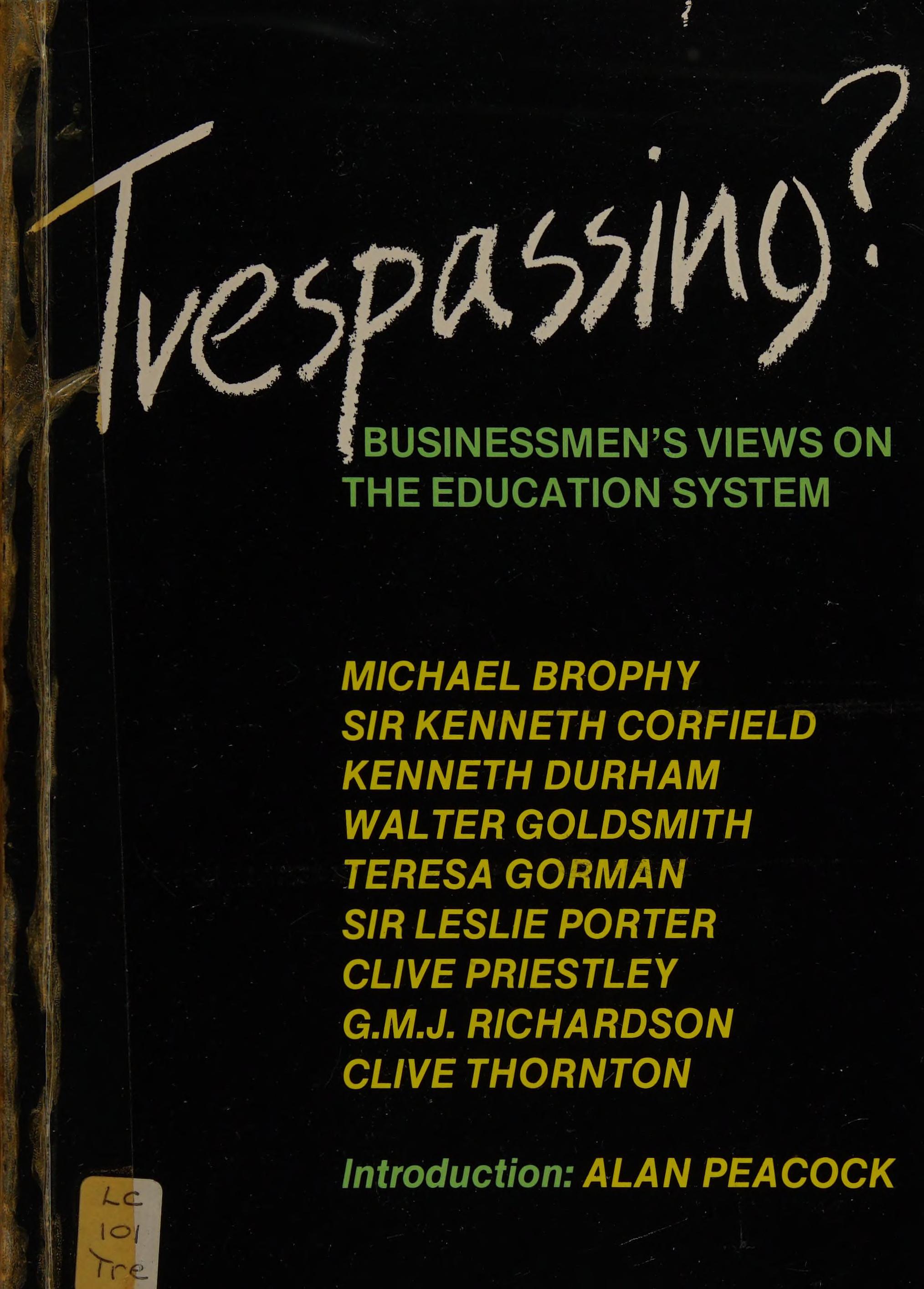 Trespassing?