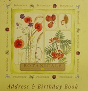 Botanicals Address & Birthday Book