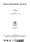 Field Geologists' Manual