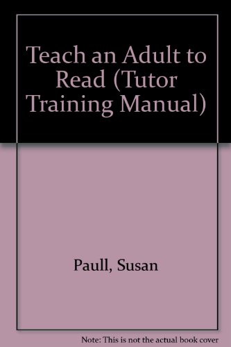 Teach An Adult To Read