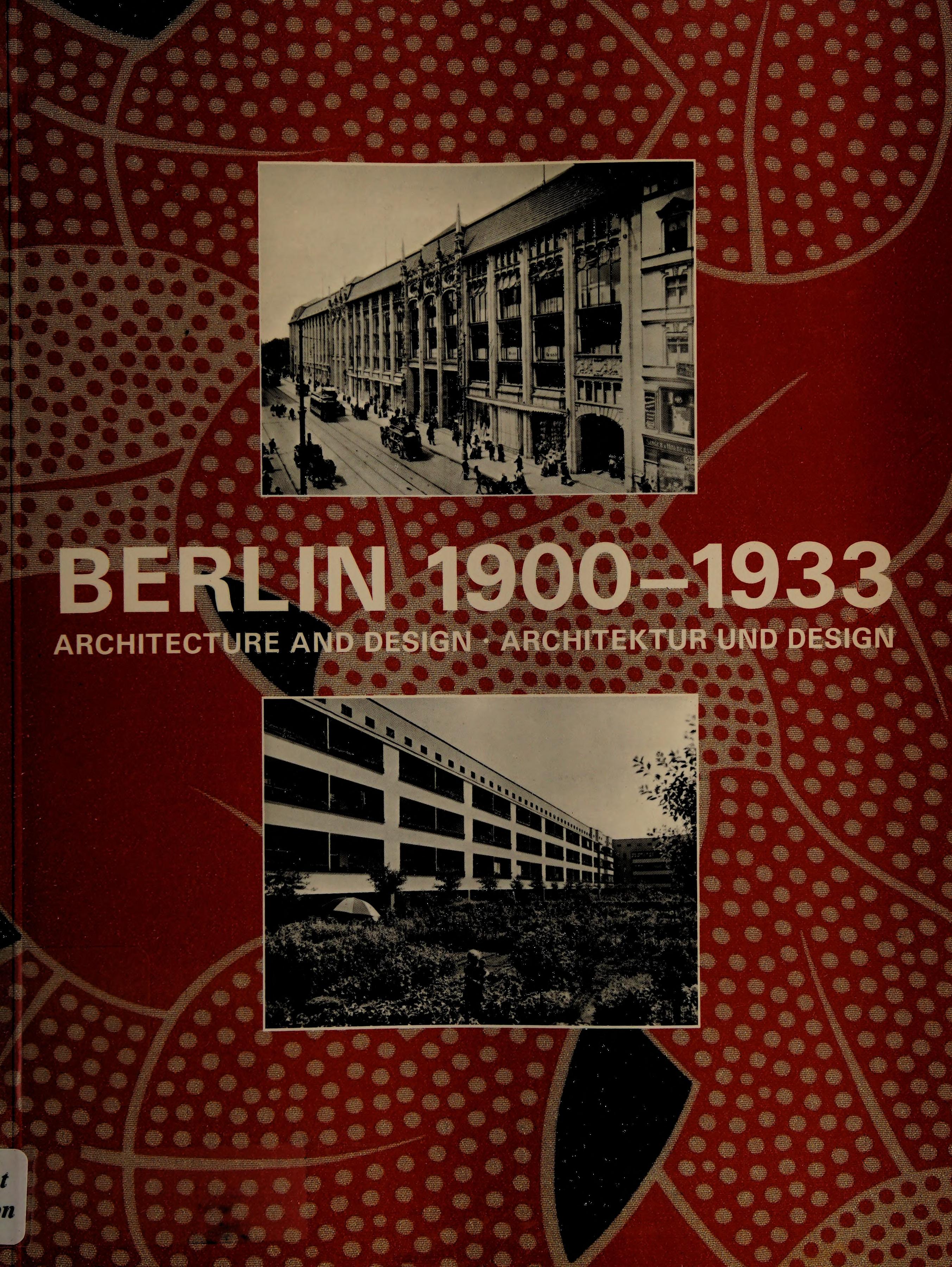 Berlin, 1900-1933