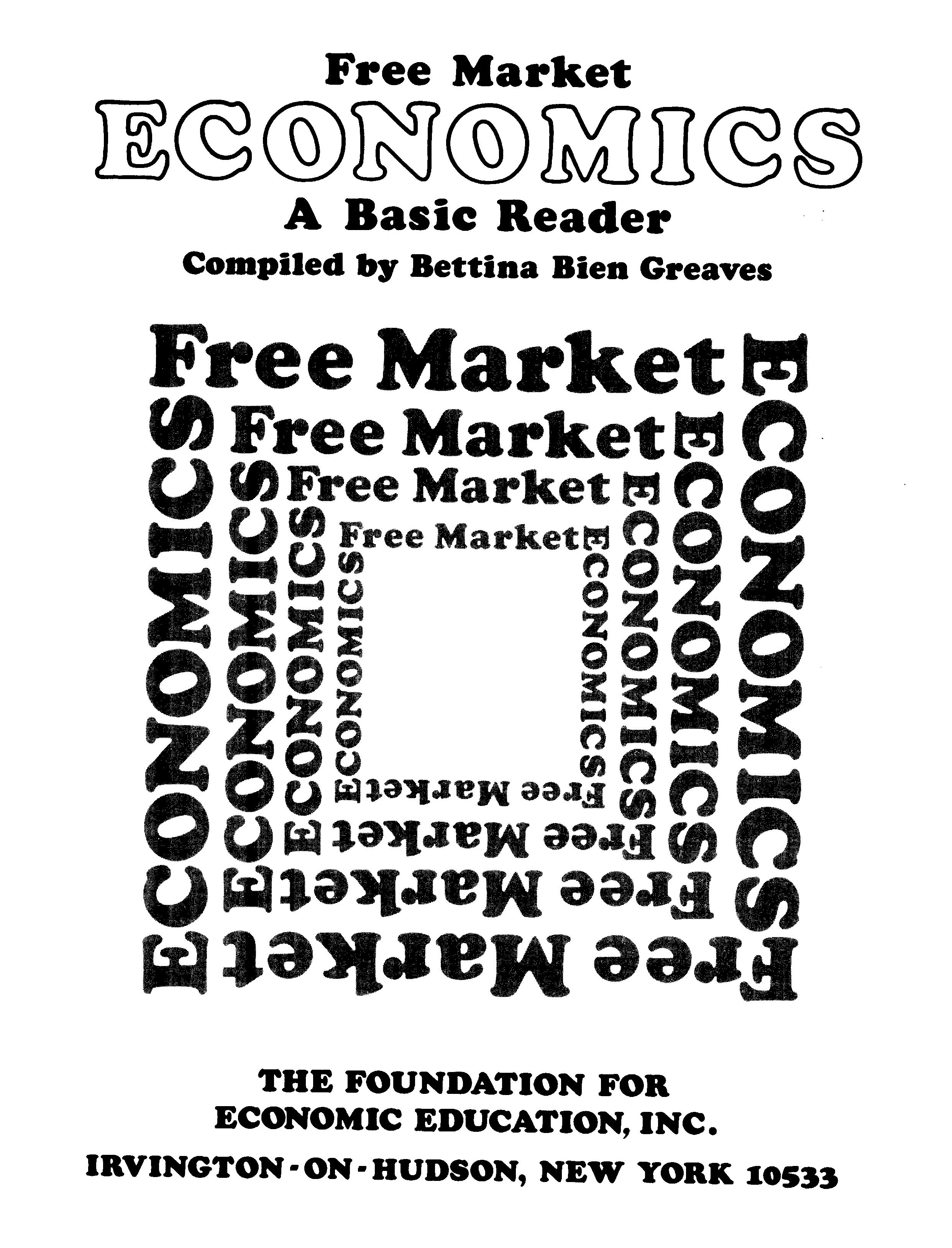 Free Market Economics
