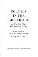Politics in the Gilded Age in New York State and Rockland County