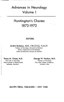 Huntington'S Chorea, 1872-1972