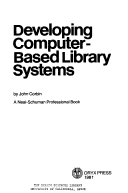 Developing Computer And Network-Based Library Systems
