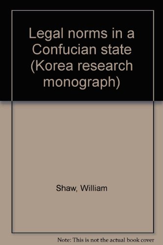 Legal Norms in a Confucian State