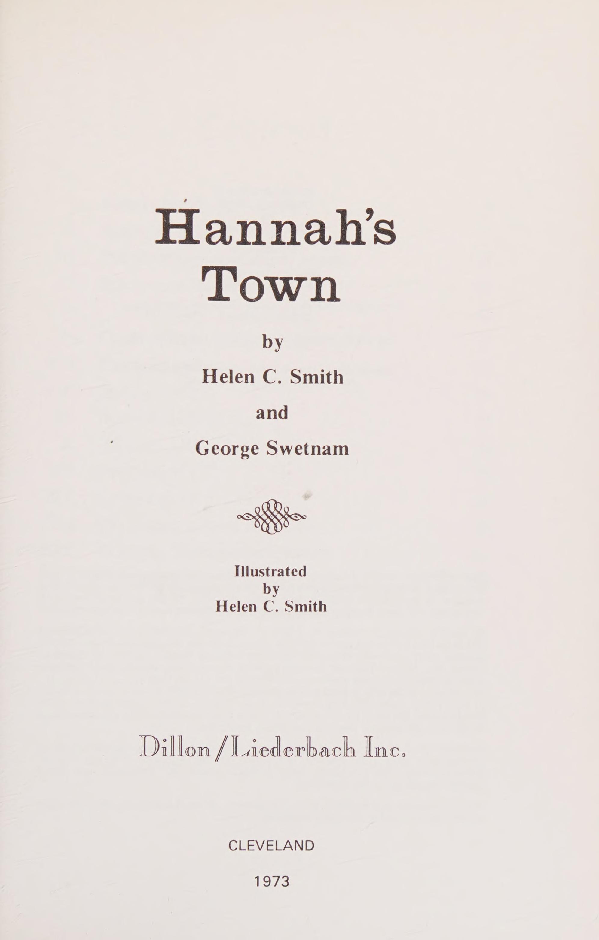 Hannah's Town