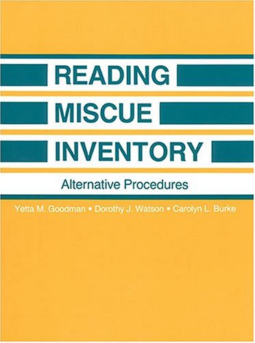 Reading miscue inventory