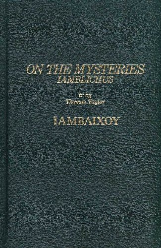 Iamblichus on the Mysteries of the Egyptians, Chaldeans, and Assyrians