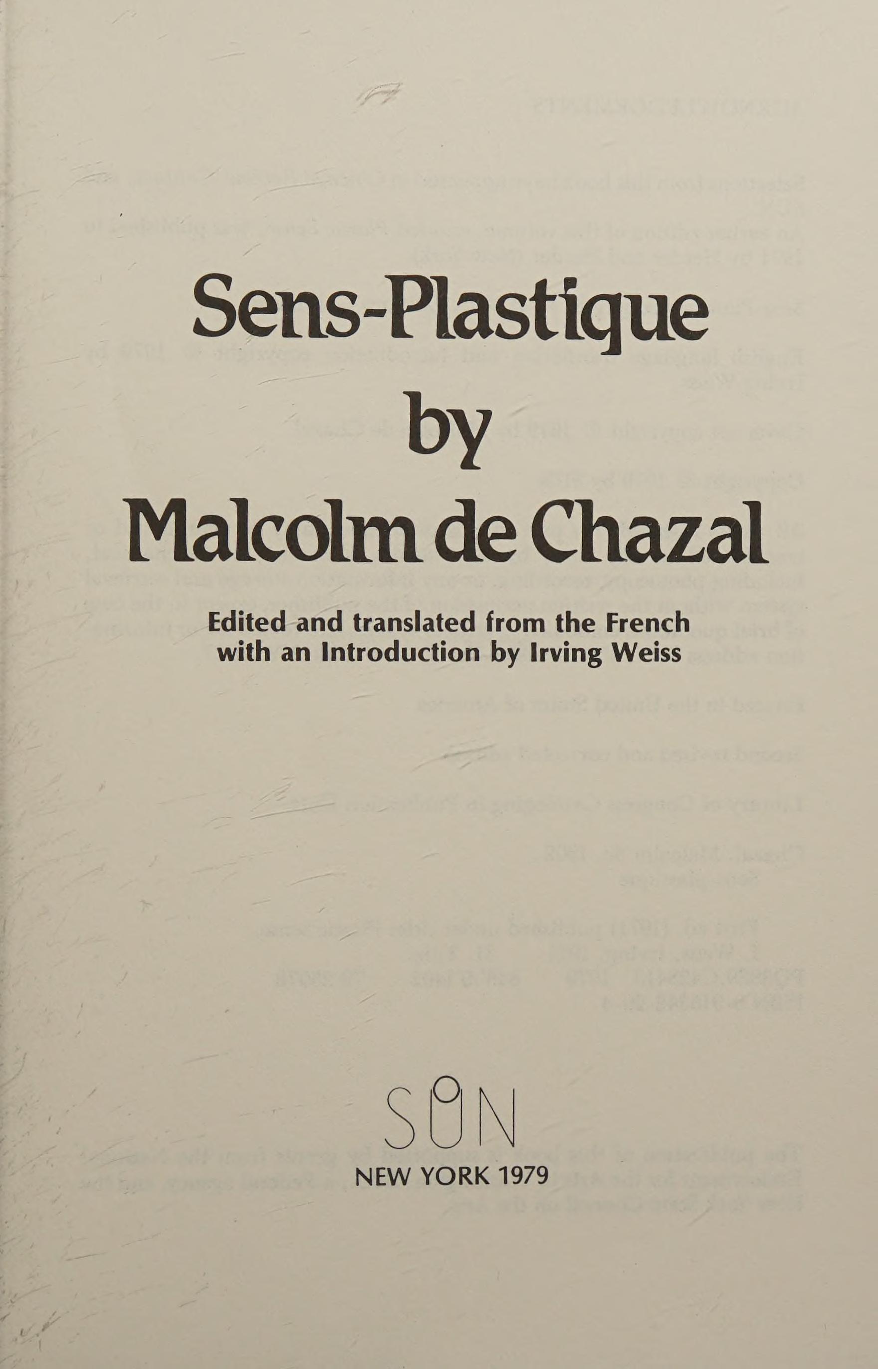 Sens-Plastique