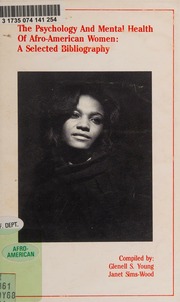 The Psychology And Mental Health Of Afro-American Women