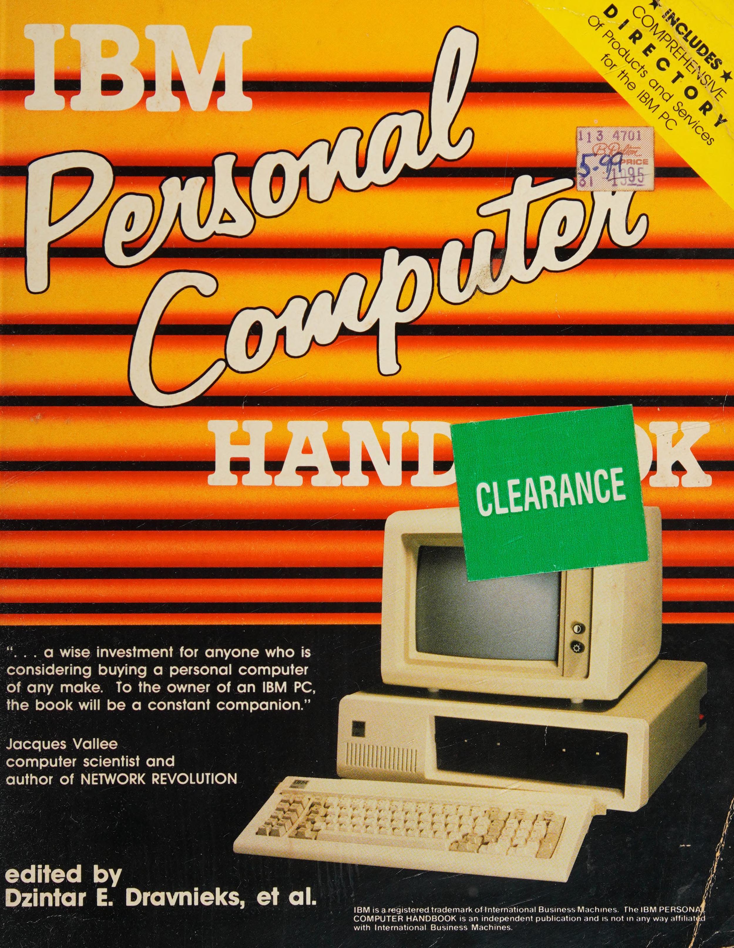 Ibm Personal Computer Handbook