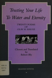Trusting Your Life to Water and Eternity