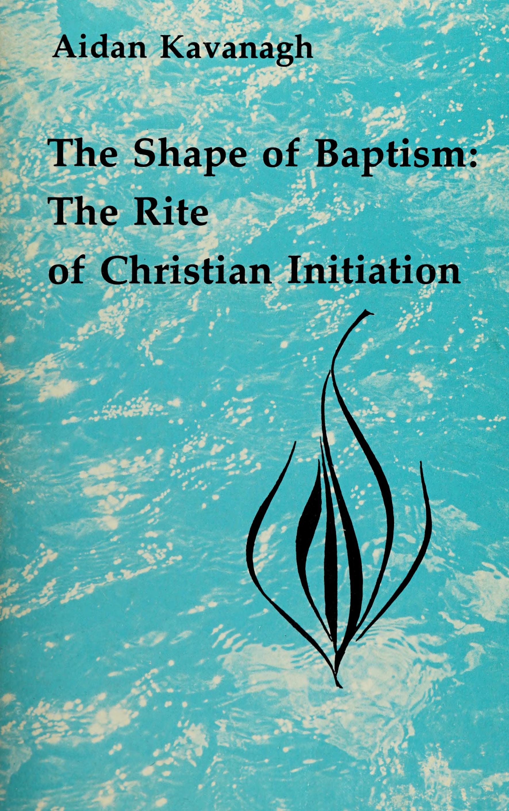 The shape of baptism