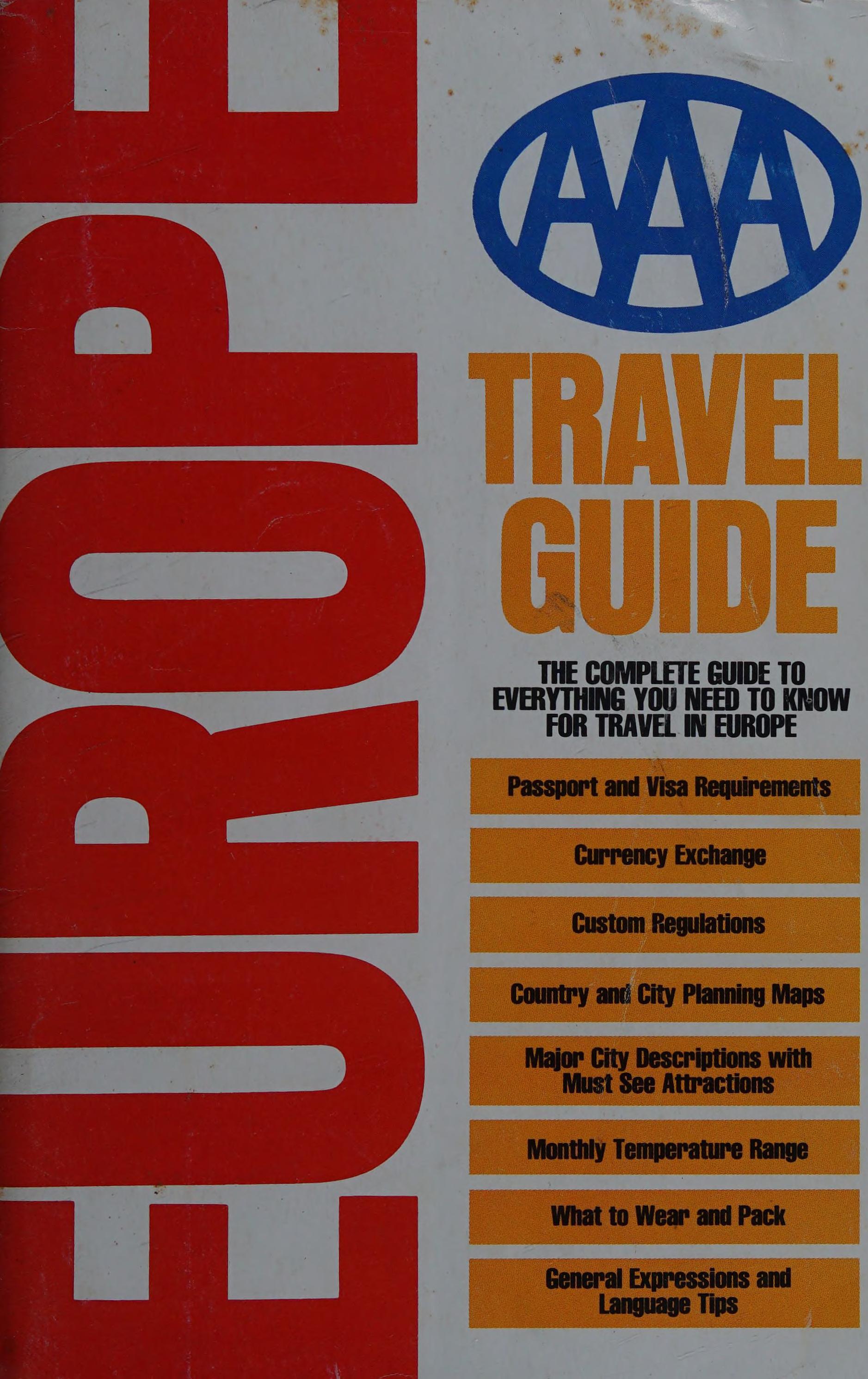 Travel Guide To Europe