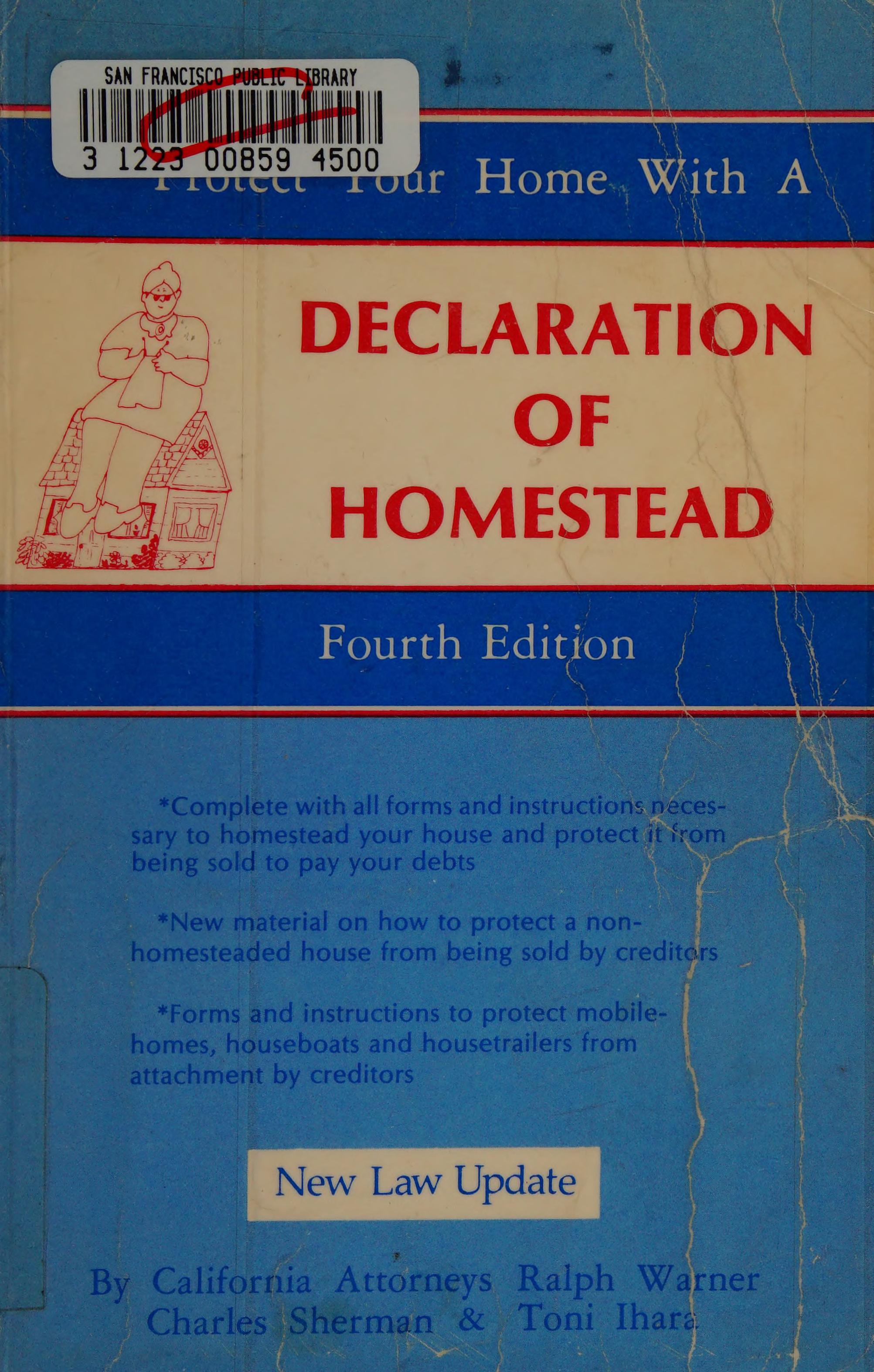 Protect Your Home with a Declaration of Homestead